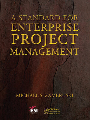 cover image of A Standard for Enterprise Project Management